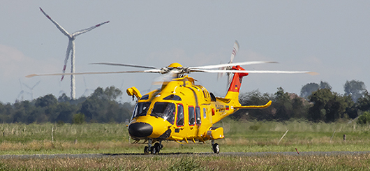 AW-139 in Emden AW-139 in Emden