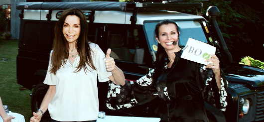 Die 70erin Ingrid Riegler mit Petra Schwarz (ORF) Die 70erin Ingrid Riegler mit Petra Schwarz (ORF)