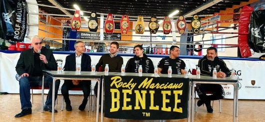 Rainer Gottwald, Dr. Martin Lanz, Frederick Ness, Vincent Feigenbutz, Kosta Patoulidis und Eduard Michel