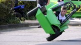 Auch kleine Fahrer und Fahrzeuge dabei