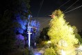 Bei der „Strandkultur bei Nacht“ am 24.10. wird auch wieder „Flying Fox bei Nacht“ angeboten. Foto Seepark Zülpich