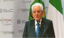 President of Italian Republic Sergio Mattarella 