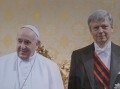 Botschafter Di Nitto mit dem Papst