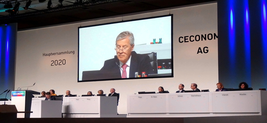 Eine der letzten Präsenzveranstaltungen der Ceconomy AG