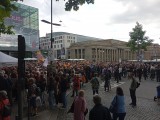 Blick von der Seite, Stuttgart, Schlossplatz, 25.05.2024