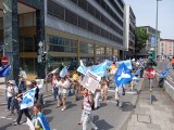 Aufzug. Friedensdemo. Frankfurt am Main, 29.06.24
