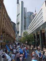 Aufzug. Friedensdemo. Frankfurt am Main, 29.06.24