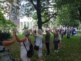 Zwischenkundgebung. Friedensdemo. Frankfurt am Main, 29.06.24