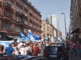 Aufzug. Friedensdemo. Frankfurt am Main, 29.06.24