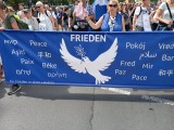 Demonstranten mit Banner, Berlin, 03.08.2024