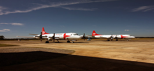 MHD´s P-3 Orion auf dem Vorfeld in Keystone Heights