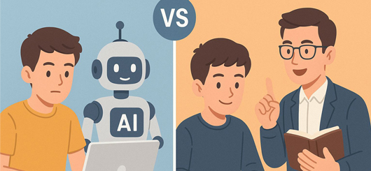 KI ./. menschlicher Lehrer