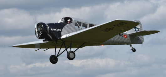 Junkers F 13, Flugplatz Tannheim, 24.05.25 Junkers F 13, Flugplatz Tannheim, 24.05.25