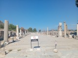 Antike Straße zum Hafen von Ephesus, Freilichtmuseum bei Selcuk, Türkei, 08.09.2025. Foto: Sergej Perelman