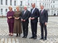 Anke Rehlinger, Frank-Walter Steinmeier, Friedrich Merz, Julia Klöckner