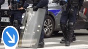 Manifestation le 1er mai 2023 à Bordeaux Suite de tension dans la réforme des retraites © cliché non libre de droits